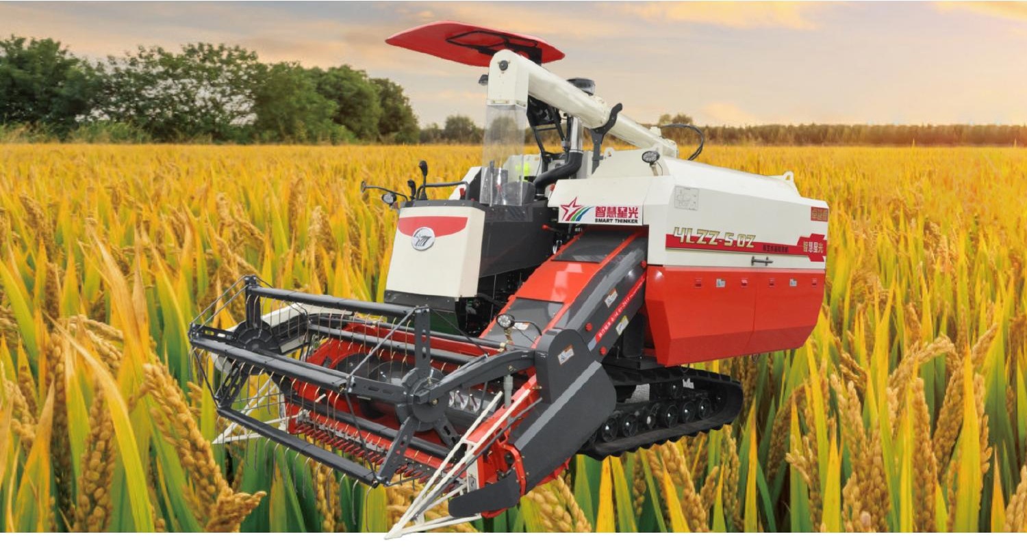 4LZZ-5.0Z Full Feed Combine Harvester