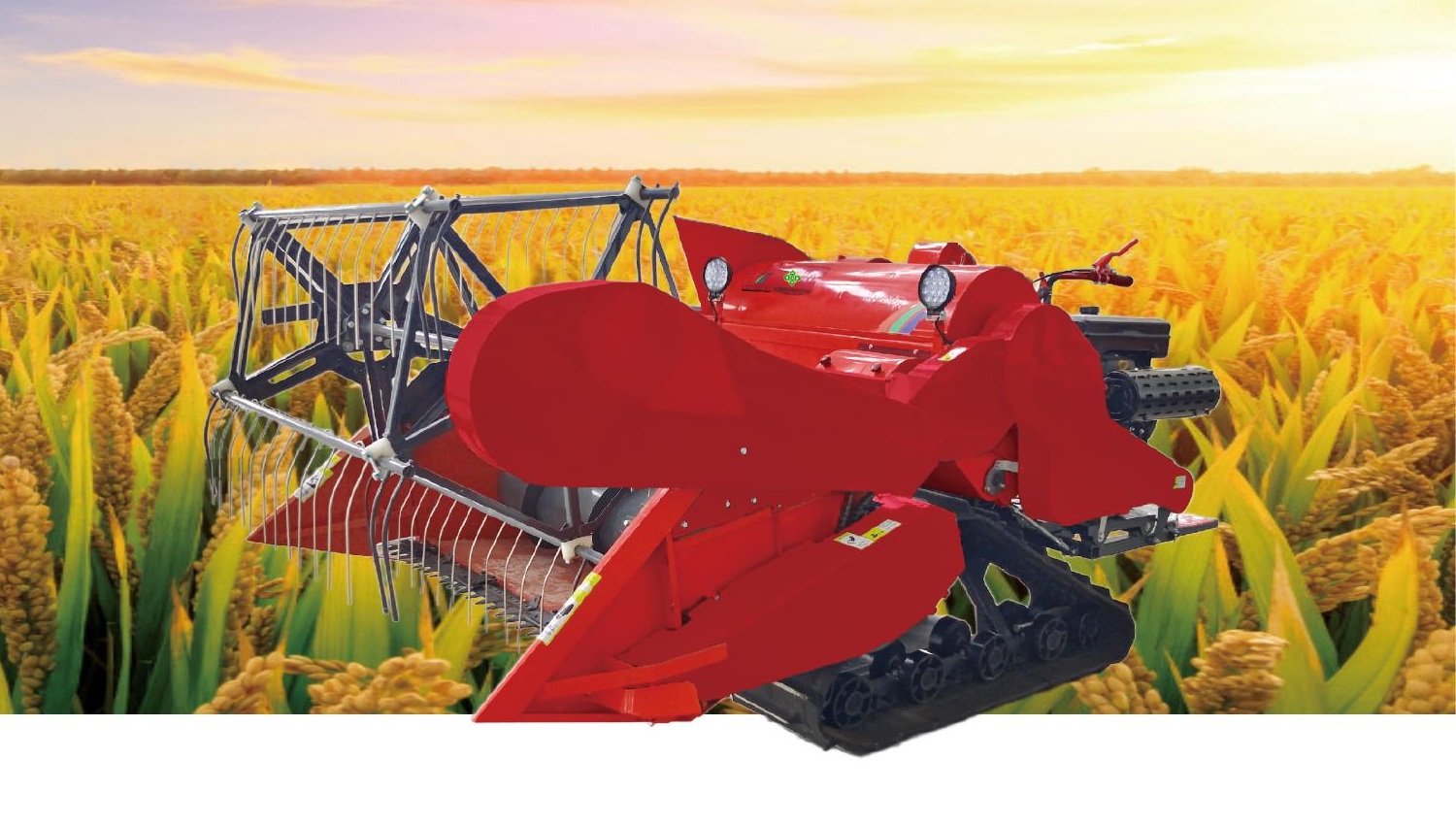 4L-1.2 / 4L-1.0A Mini Rice Combine Harvester
