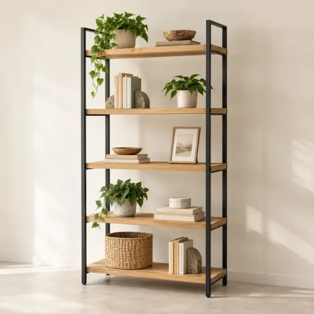 Atlas Open Bookcase